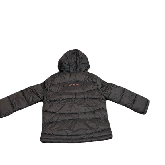 Spyder Kids' District Hooded Puffer Jacket (Big Kid) - Picture 4 of 4